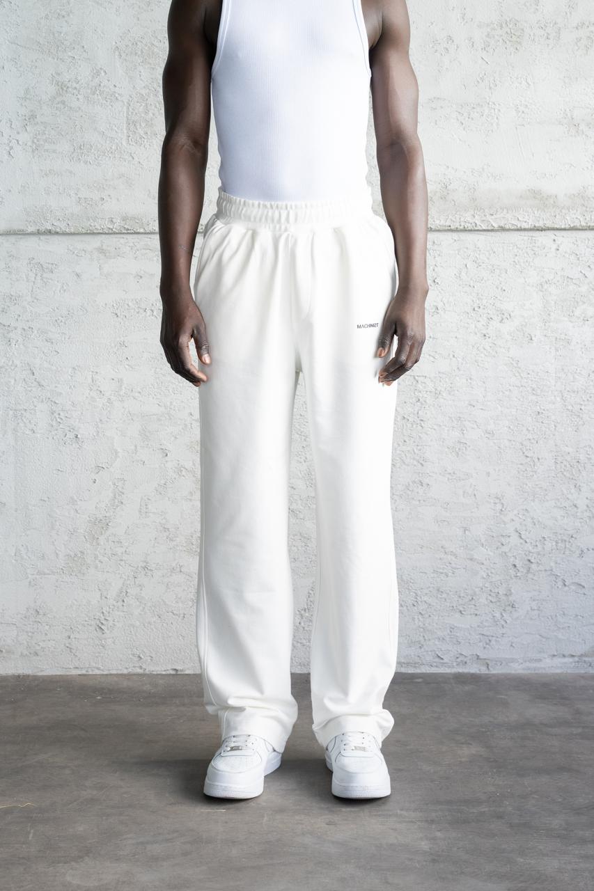 Relaxed Basic Baggy Eşofman Altı Ekru