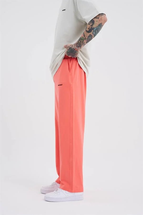 Relaxed Basic Baggy Eşofman Altı Elektrik Pembe