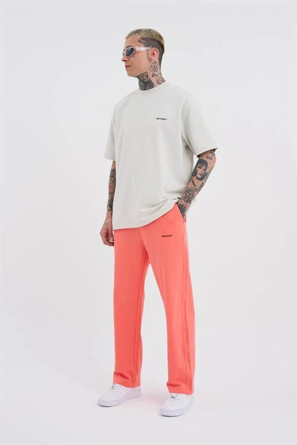 Relaxed Basic Baggy Eşofman Altı Elektrik Pembe