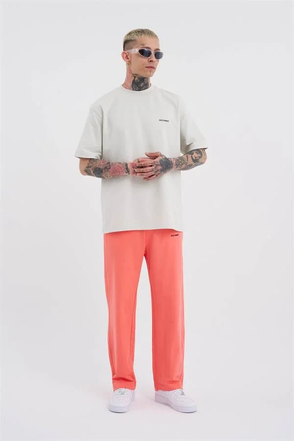 Relaxed Basic Baggy Eşofman Altı Elektrik Pembe