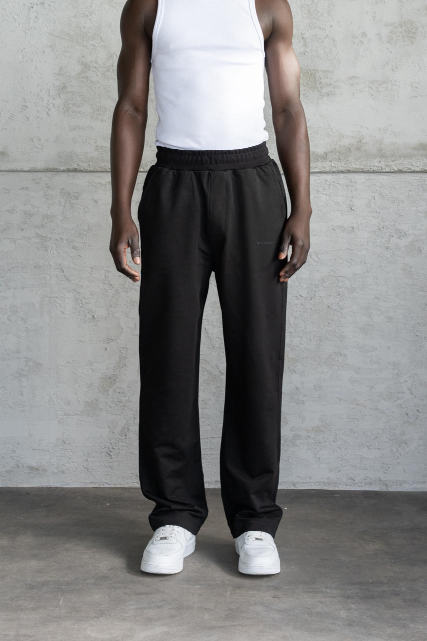 Relaxed Basic Baggy Eşofman Altı Siyah