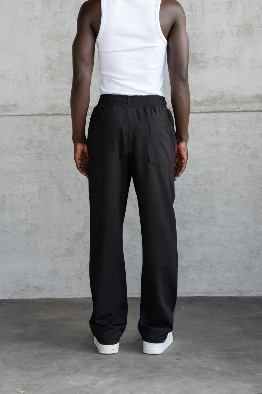 Relaxed Basic Baggy Eşofman Altı Siyah