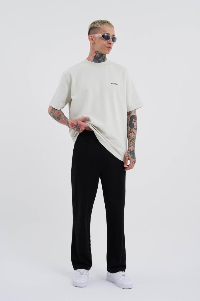 Relaxed Basic Baggy Eşofman Altı Siyah