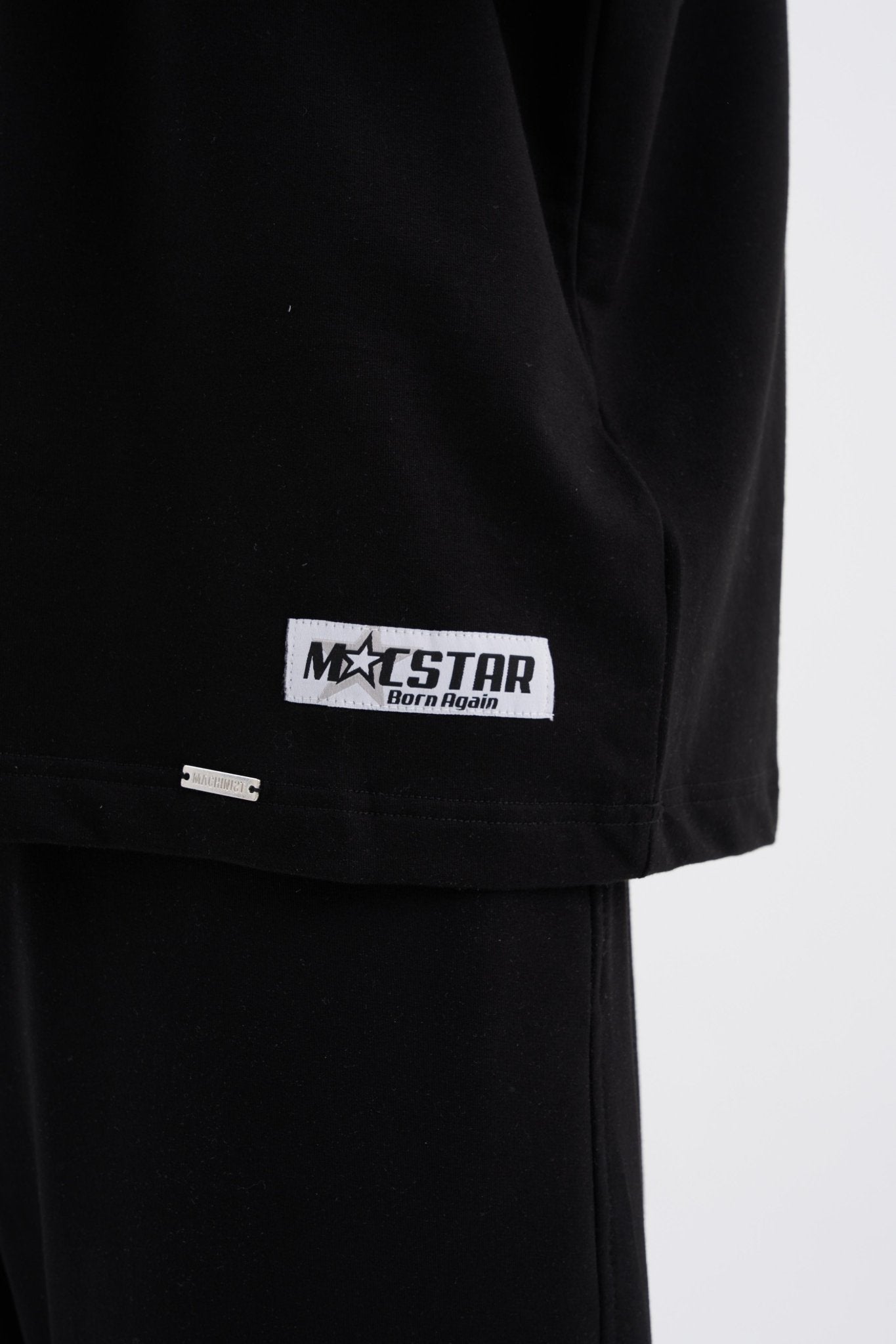 Erkek Macstar Polo Tişört Siyah - Ekru
