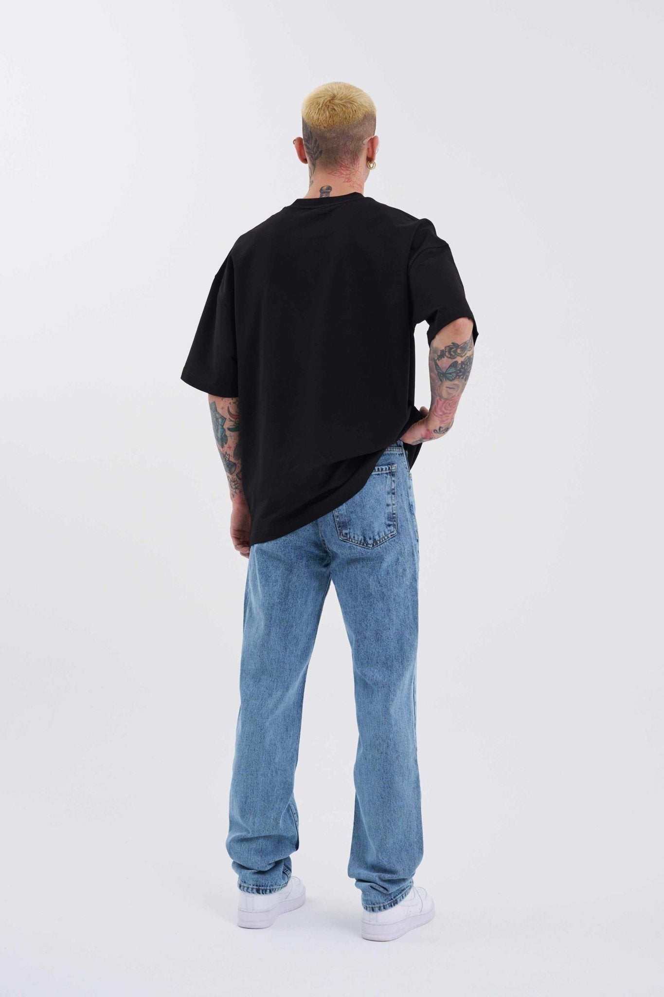 Erkek Tall Fit Jean Pantolon Mavi